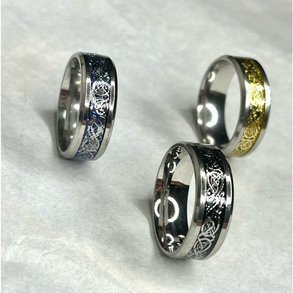 Ss Gold Ring - image 4